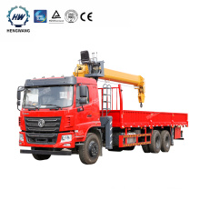 20 tons cargo truck with 10 ton 12 tons boom crane